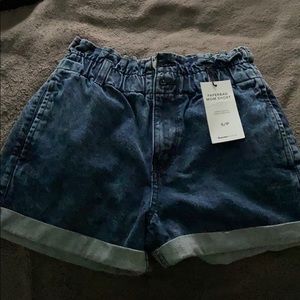Paper bag jean short